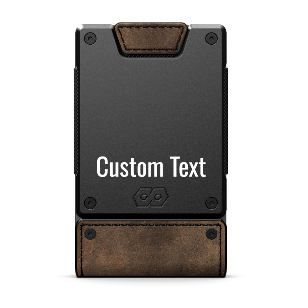 Custom Text PROOF Wallet | 10+ Premium Fonts