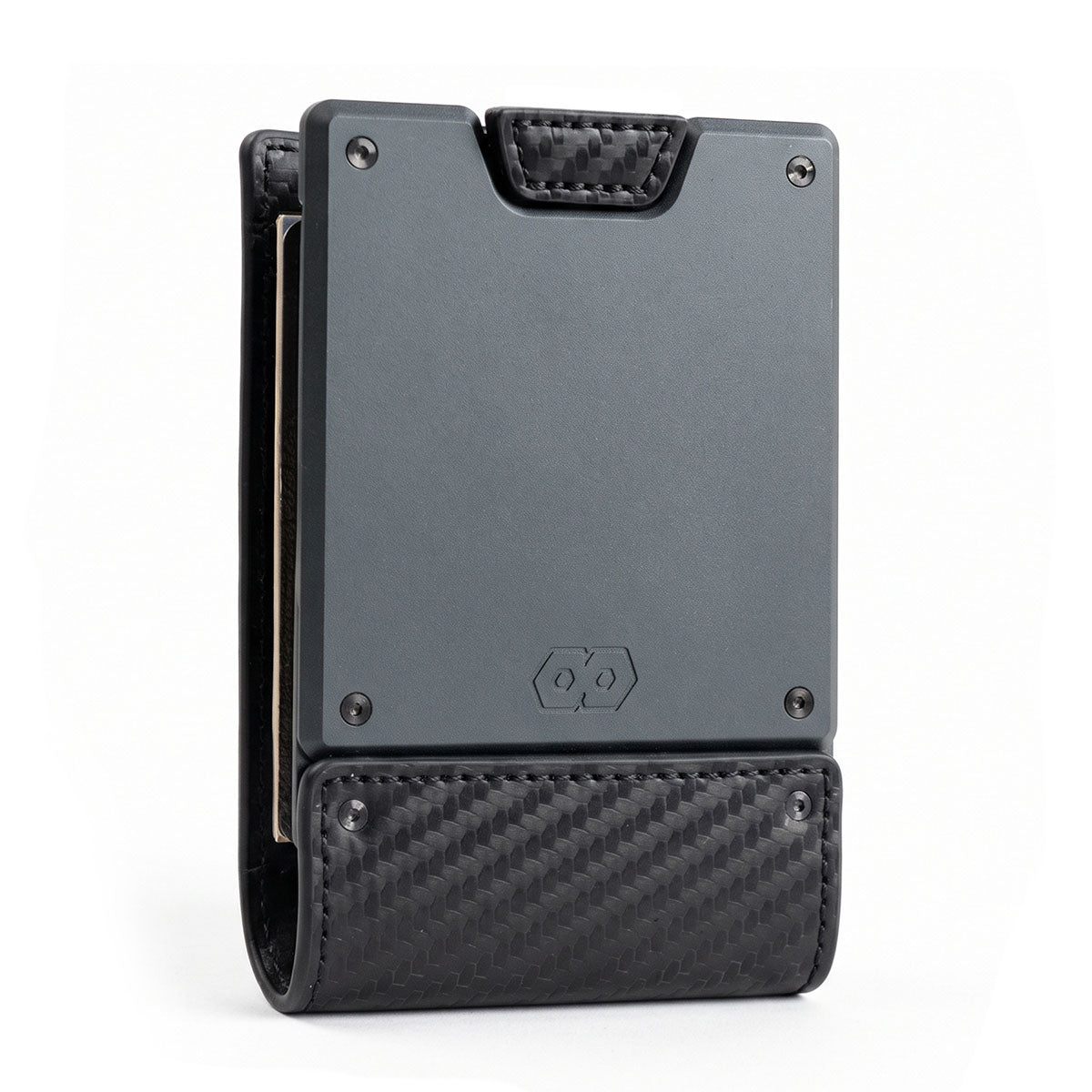 PROOF Bifold Wallet | The Oracle | Black Carbon Fiber & Dark Gunmetal