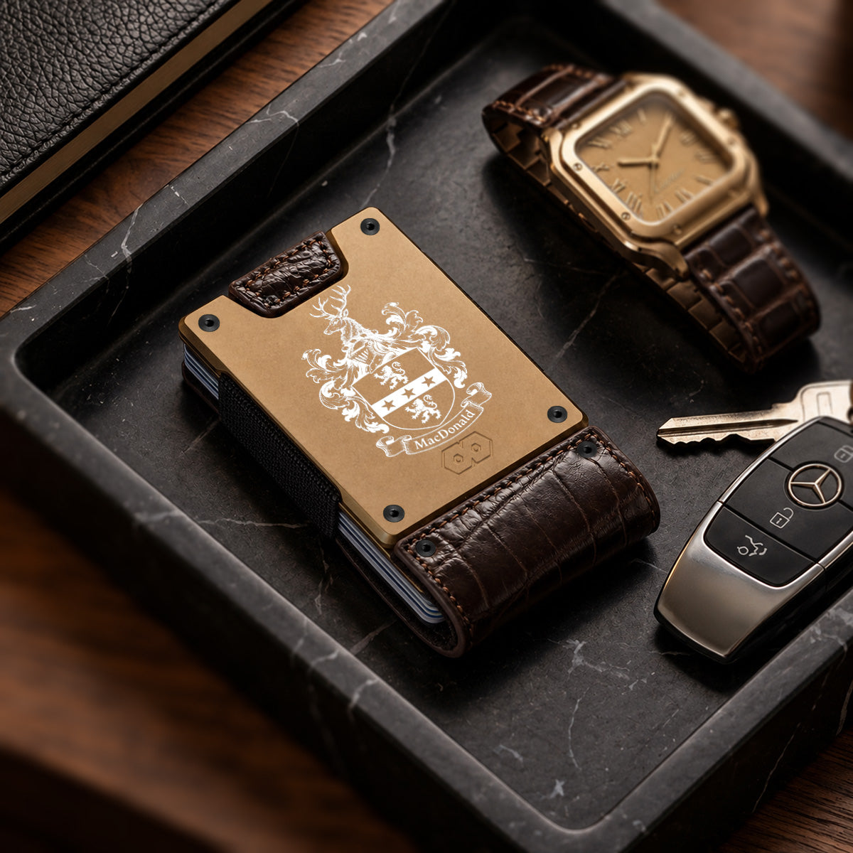 Custom Engraved PROOF Mystery Wallet | Upload an Image or Add Text