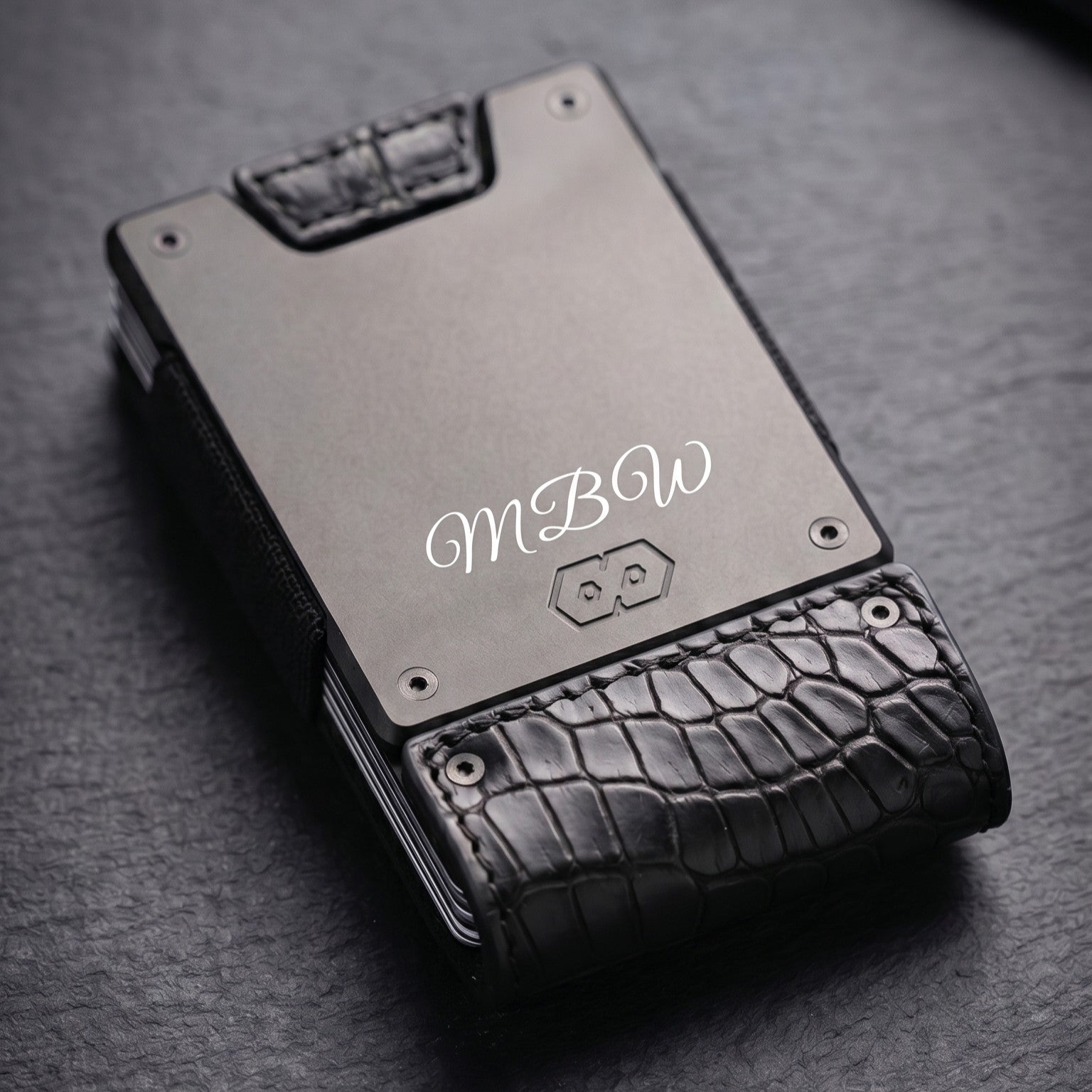 Custom Engraved PROOF Wallet | Upload an Image or Add Text