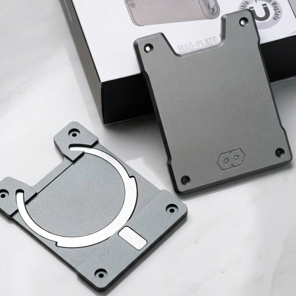 Custom Engraved Wallet Plate Upgrade for MagSafe