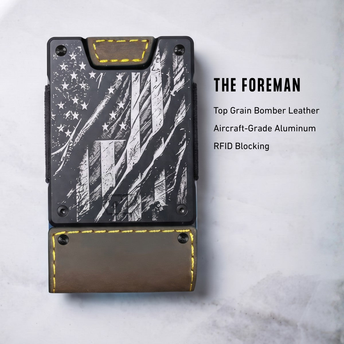 Limited Edition | Engraved American Flag PROOF Wallets
