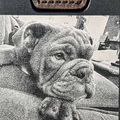 Custom engraved wallet