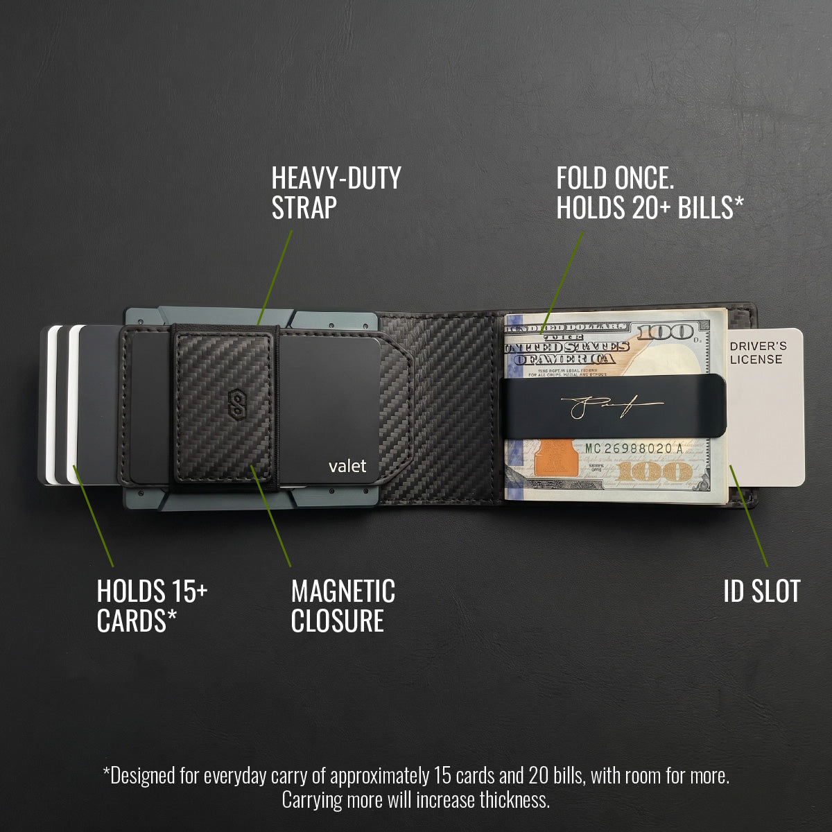 Custom Engraved PROOF Bifold Wallet | Upload an Image or Add Text