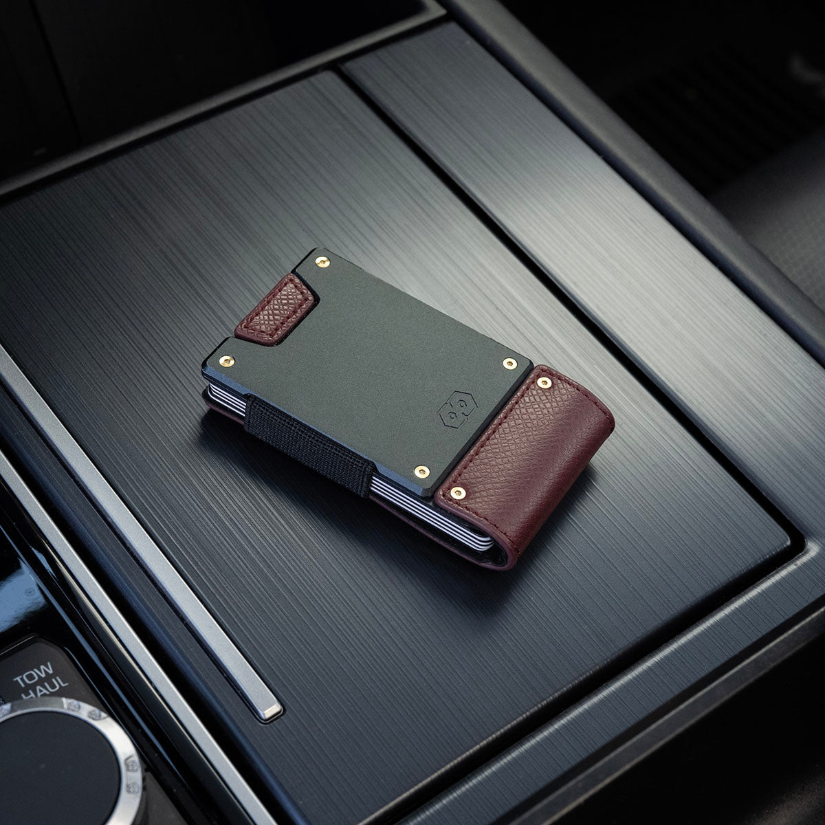 PROOF Wallet | The Reserve | Top Grain Oxblood Leather & Dark Gunmetal