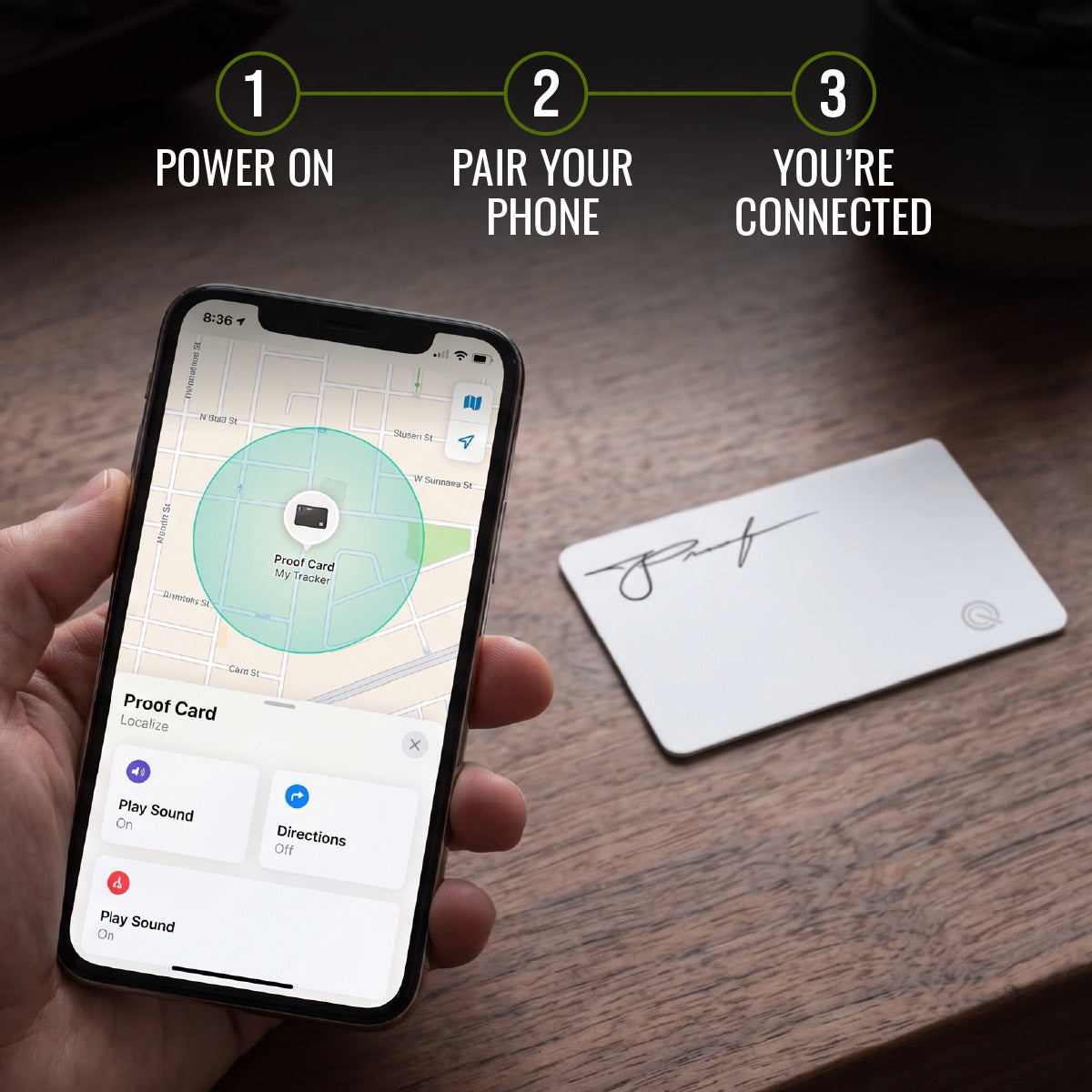 PROOF Tracker Card