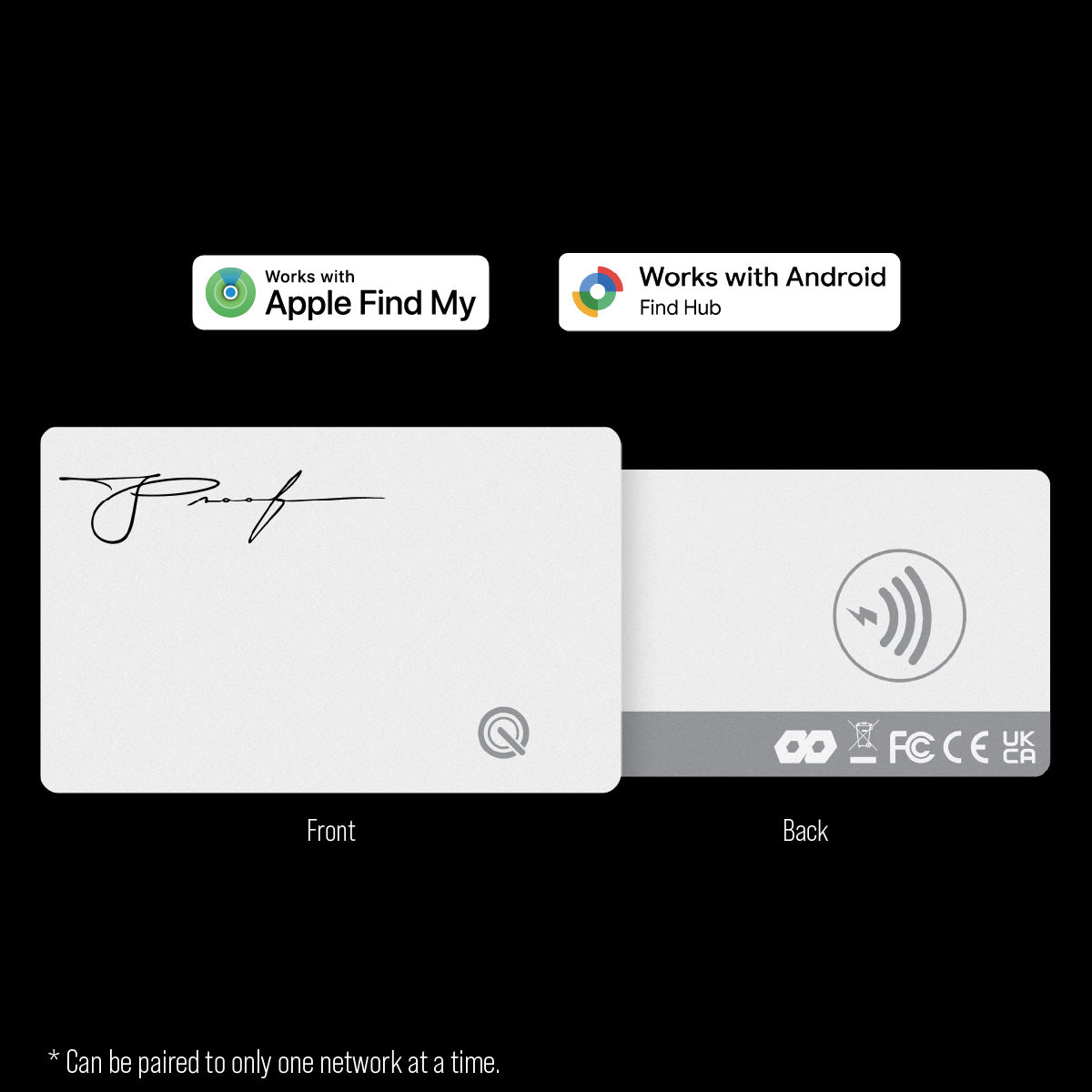 PROOF Tracker Card