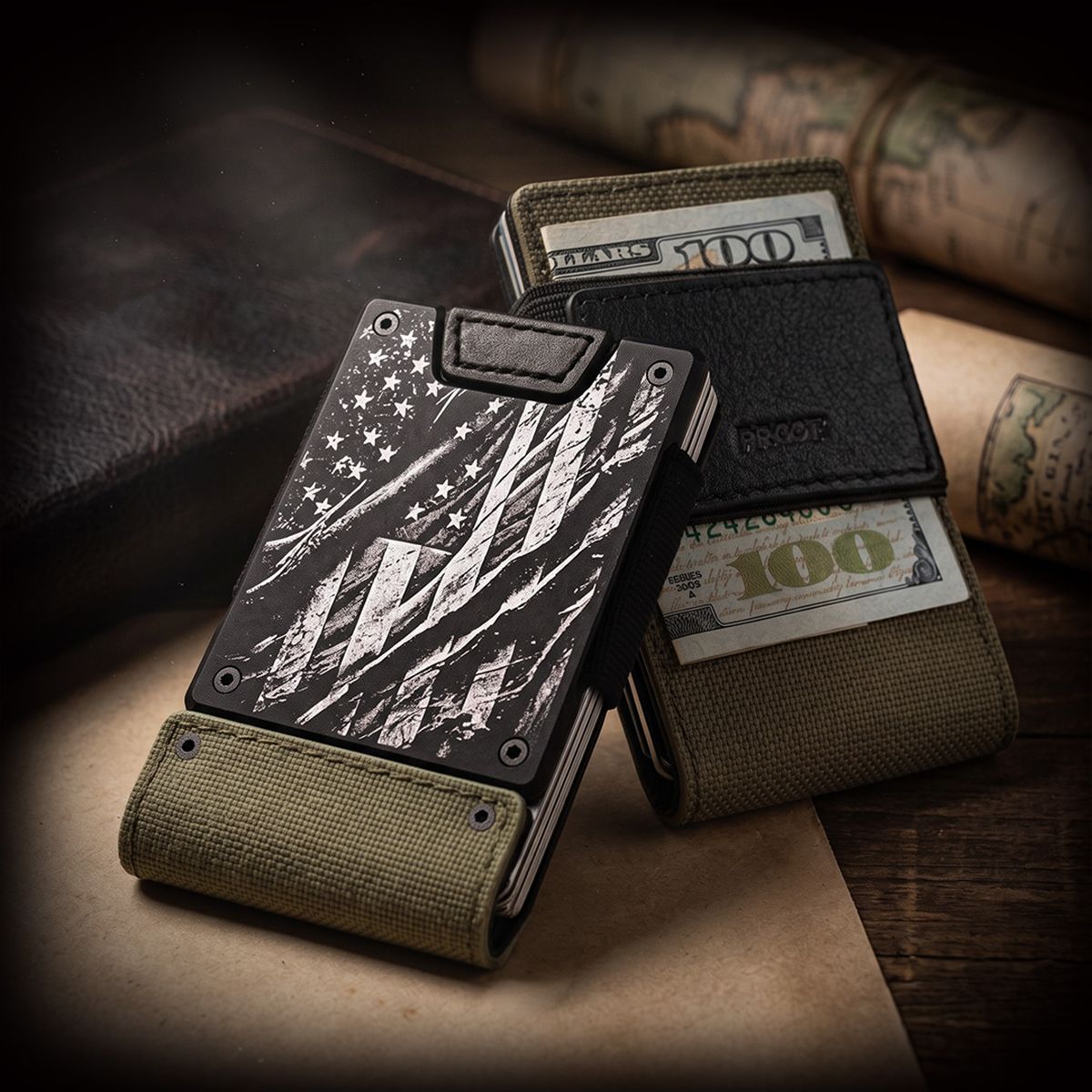 Limited Edition | Engraved American Flag PROOF Wallets