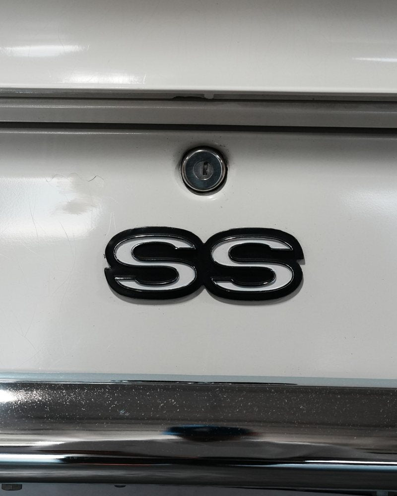 SS badge on the rear decklid
