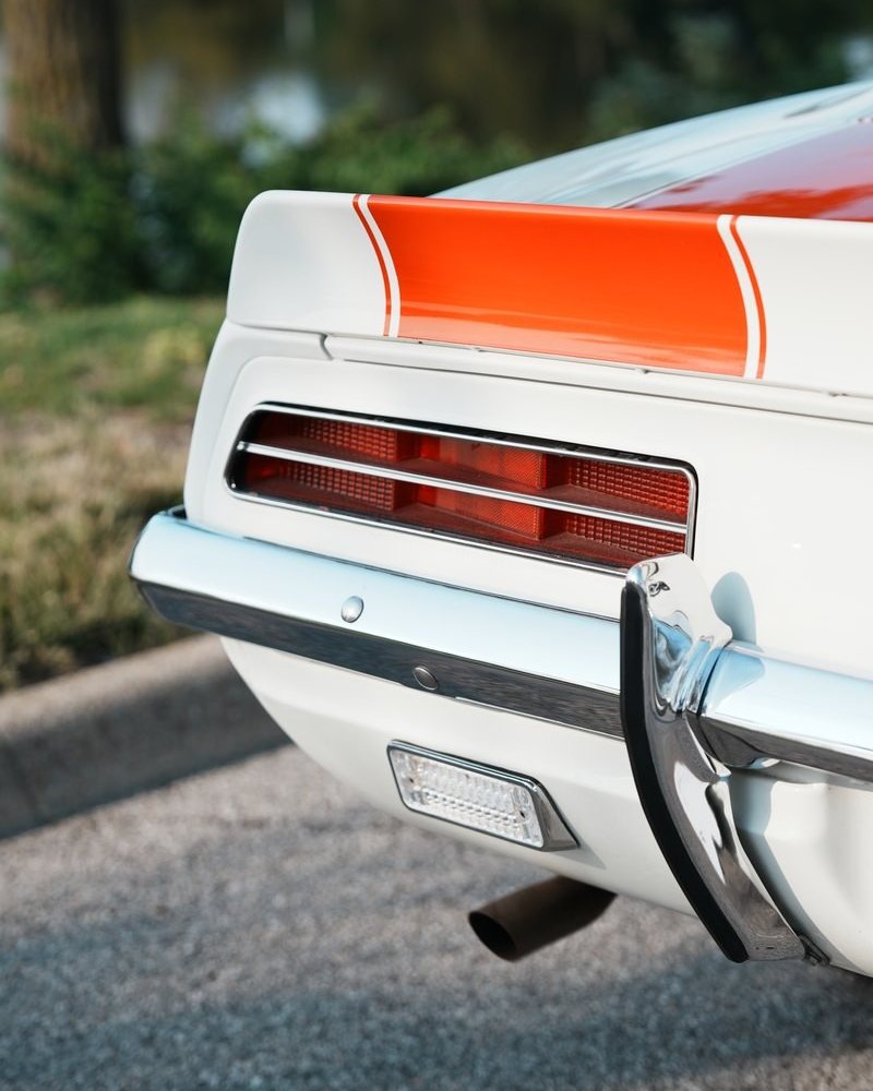 Rally Sport taillights, chrome bumper guard and exhaust tip
